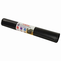 Мешки для мусора 240 л, черные, в рулоне 5 шт., ПВД 80 мкм, 1400х900 мм, LAIMA, 605339 в Электростали