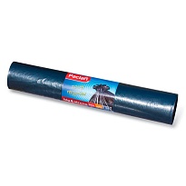 Мешки для мусора 240 л, черные, в рулоне 20 шт., ПВД 35 мкм, 1400х900 мм, PACLAN Big&Strong, 600823 в Электростали