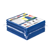 Мешки для мусора 160 л, синие, в пачке 10 шт., ПВД, 40 мкм, 900х1100 мм, i-Bag в Электростали