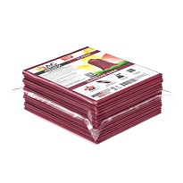 Мешки для мусора 160 л, бордовые, в пачке 10 шт., ПВД, 40 мкм, 900х1100 мм, i-Bag в Электростали